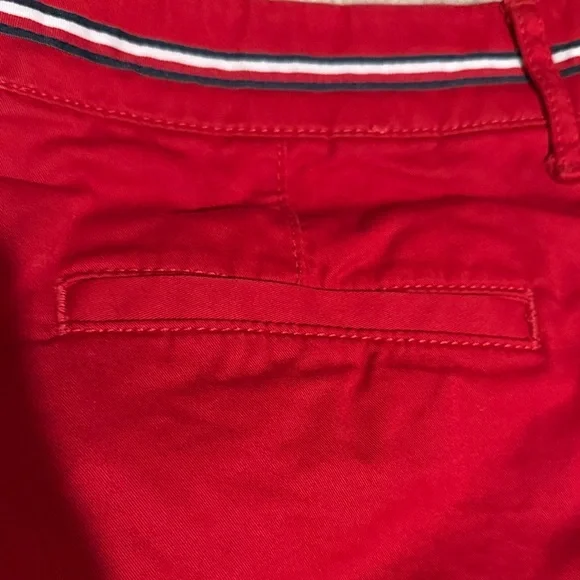 Tommy Hilfiger Red Women's Bermuda Shorts - Picture 6 of 7